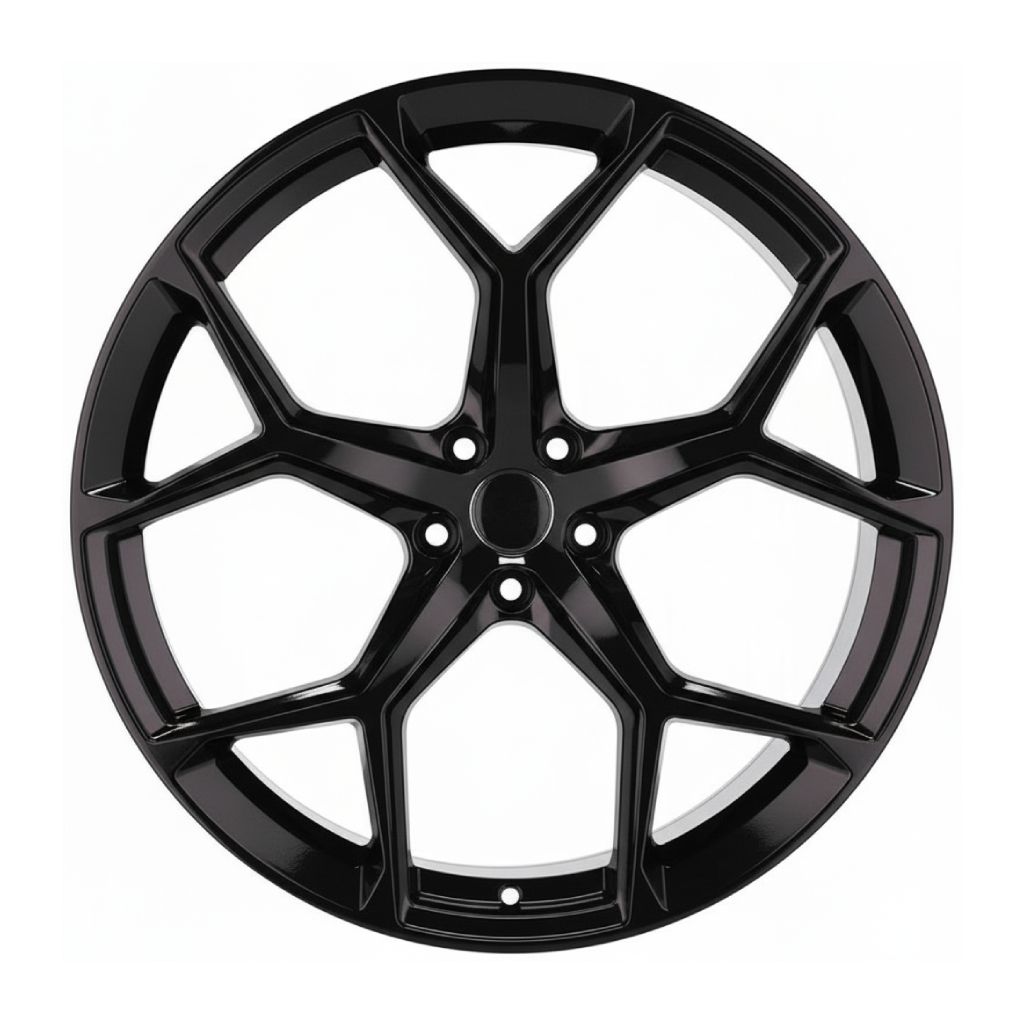 AU16 20x9 5x112 +32 66.6 Gloss Black