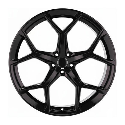 AU16 20x9 5x112 +32 66.6 Gloss Black