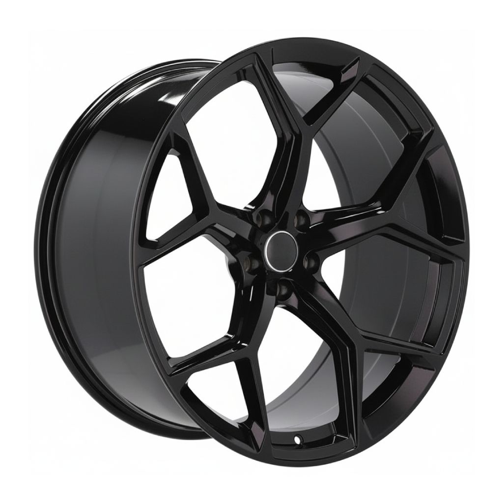 AU16 20x9 5x112 +32 66.6 Gloss Black