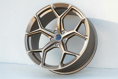 AU16 19x8.5 5x112 +32 66.6 Matte Bronze
