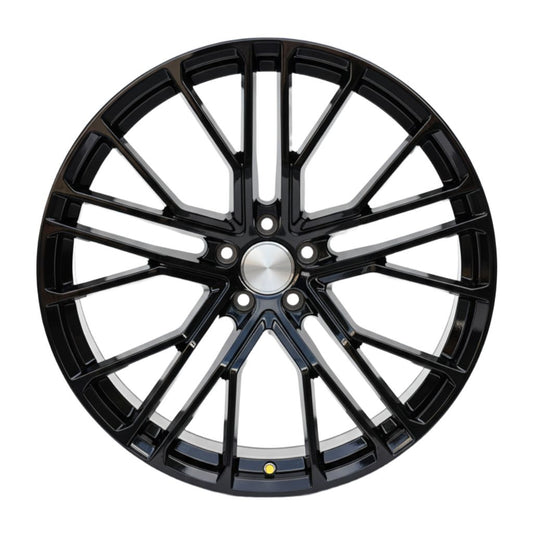 AU17 19x8.5 5x112 +32 66.6 Gloss Black