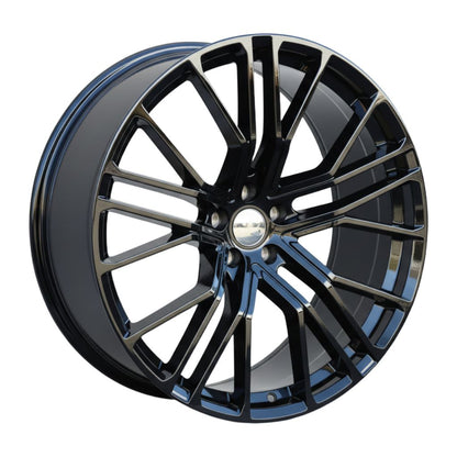 AU17 19x8.5 5x112 +32 66.6 Gloss Black