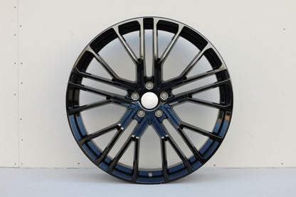 AU17 19x8.5 5x112 +32 66.6 Gloss Black