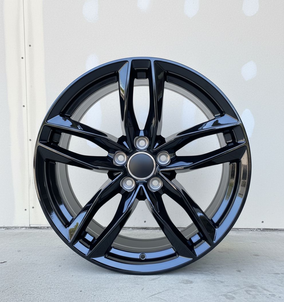 AU3 19X8.5 5X112 +35 66.6 Gloss Black