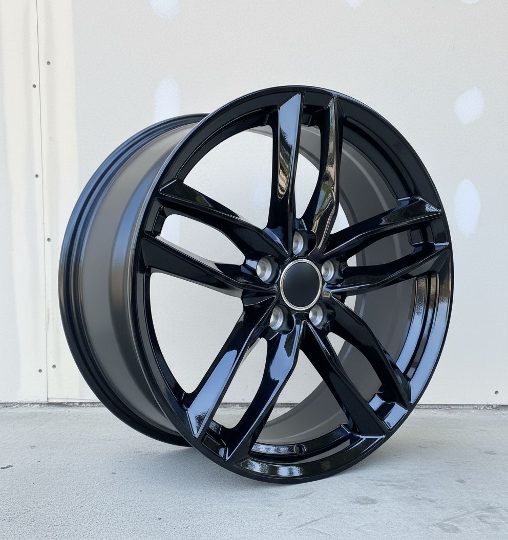 AU3 19X8.5 5X112 +35 66.6 Gloss Black