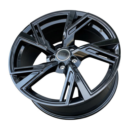 AU9 18X8 5X112 +35 66.6 GLOSS BLACK