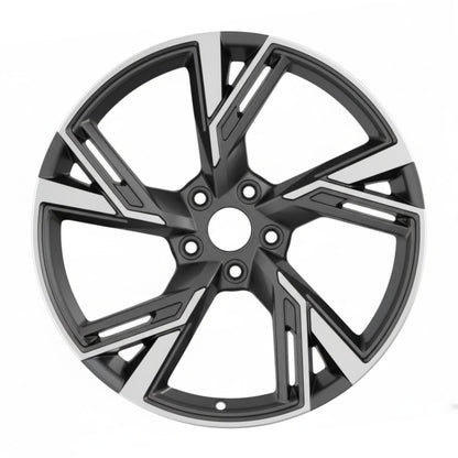 AU9 19x8.5 5x112 +32 66.6 GUN METAL MACHINED FACE