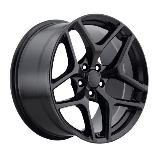 C1 Front: 20x9 Rear: 20x10 5x120 - Matte Black (Staggered Wheels)