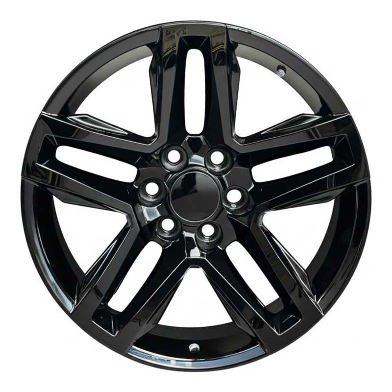 GM5 22x9 6x139.7 +24 78.1 GLOSS BLACK (FITS GMC SILVERADO TAHOE SIERRA)