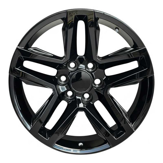 GM5 22x9 6x139.7 +24 78.1 GLOSS BLACK (FITS GMC SILVERADO TAHOE SIERRA)