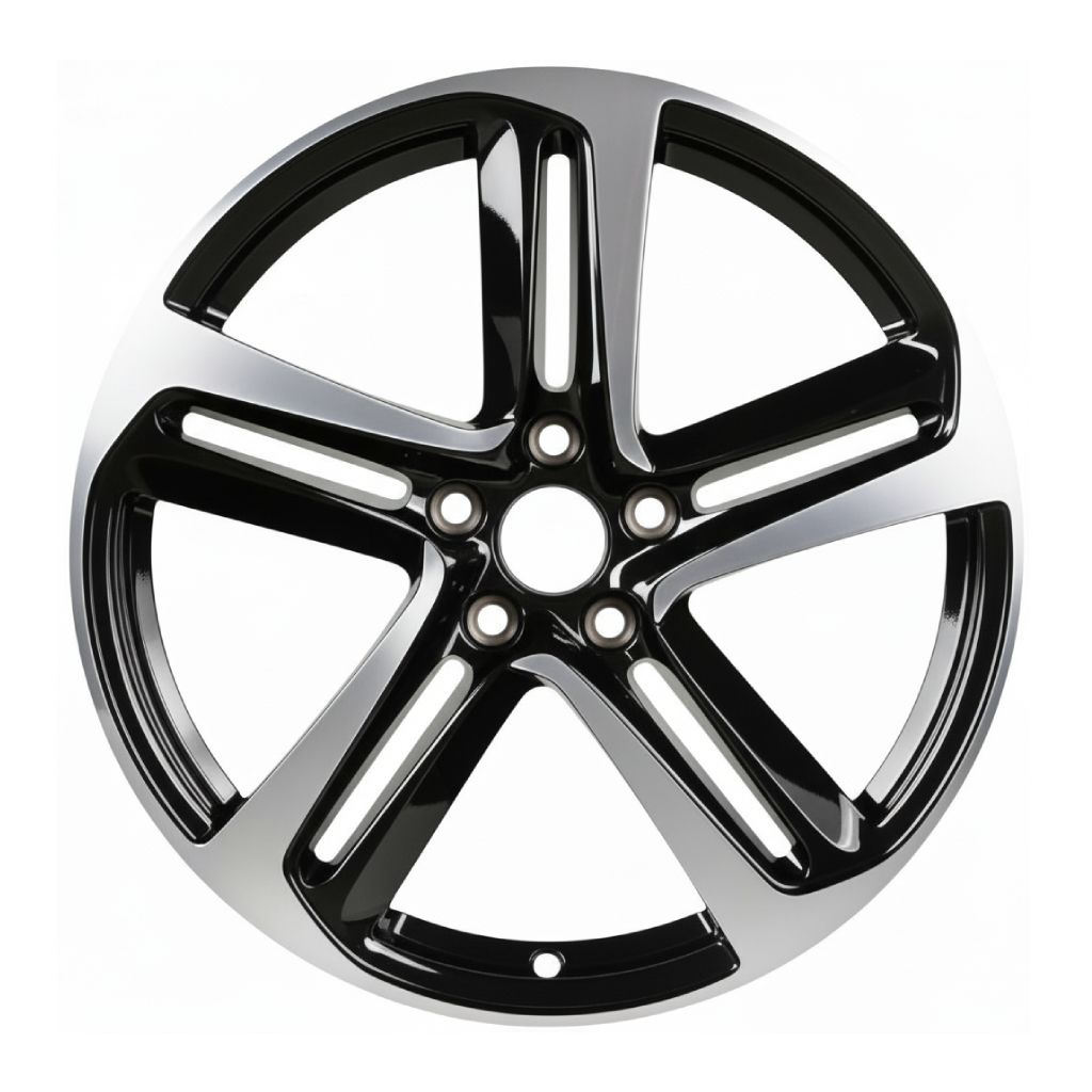 HD1 20x8.5 5x114.3 +35 64.1 Black Machined Face