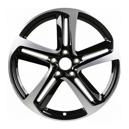 HD1 20x8.5 5x114.3 +35 64.1 Black Machined Face