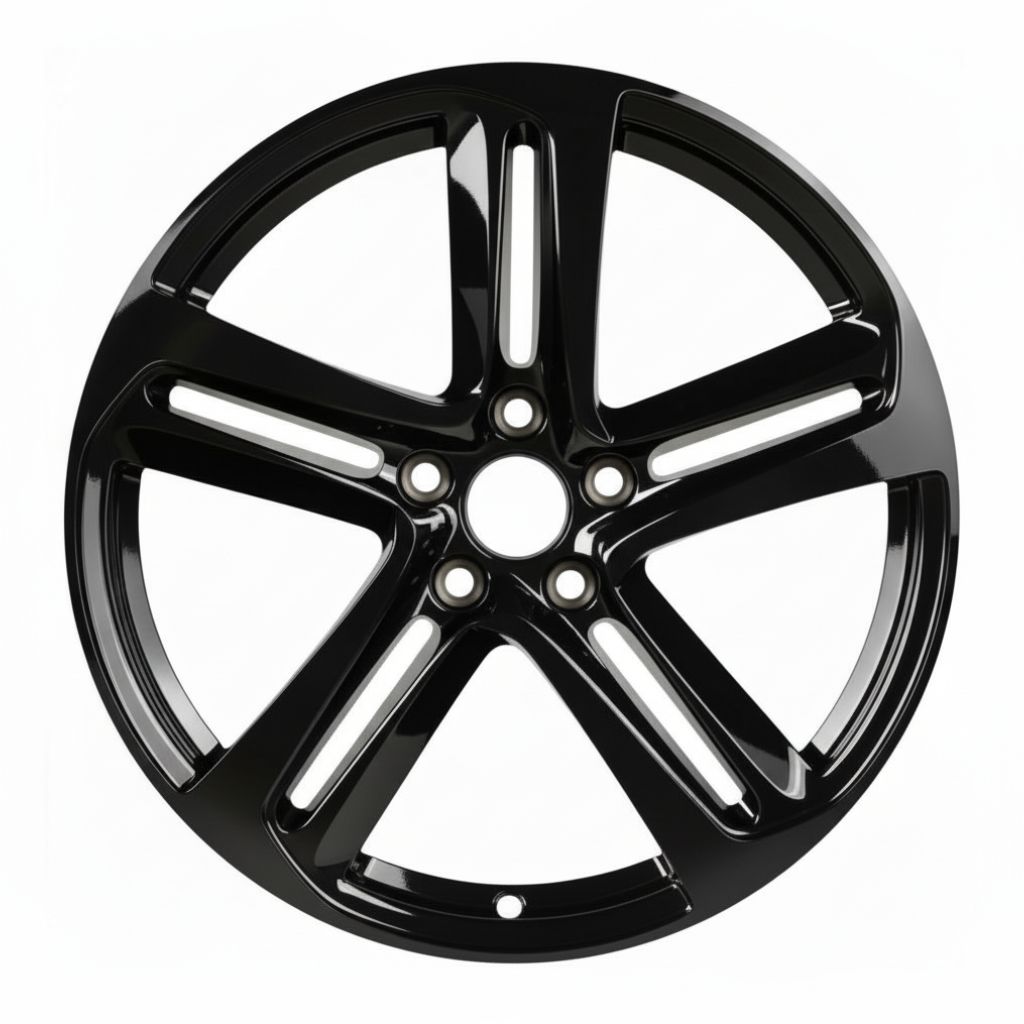 HD1 18x8.5 5x114.3 +35 64.1 GLOSS BLACK