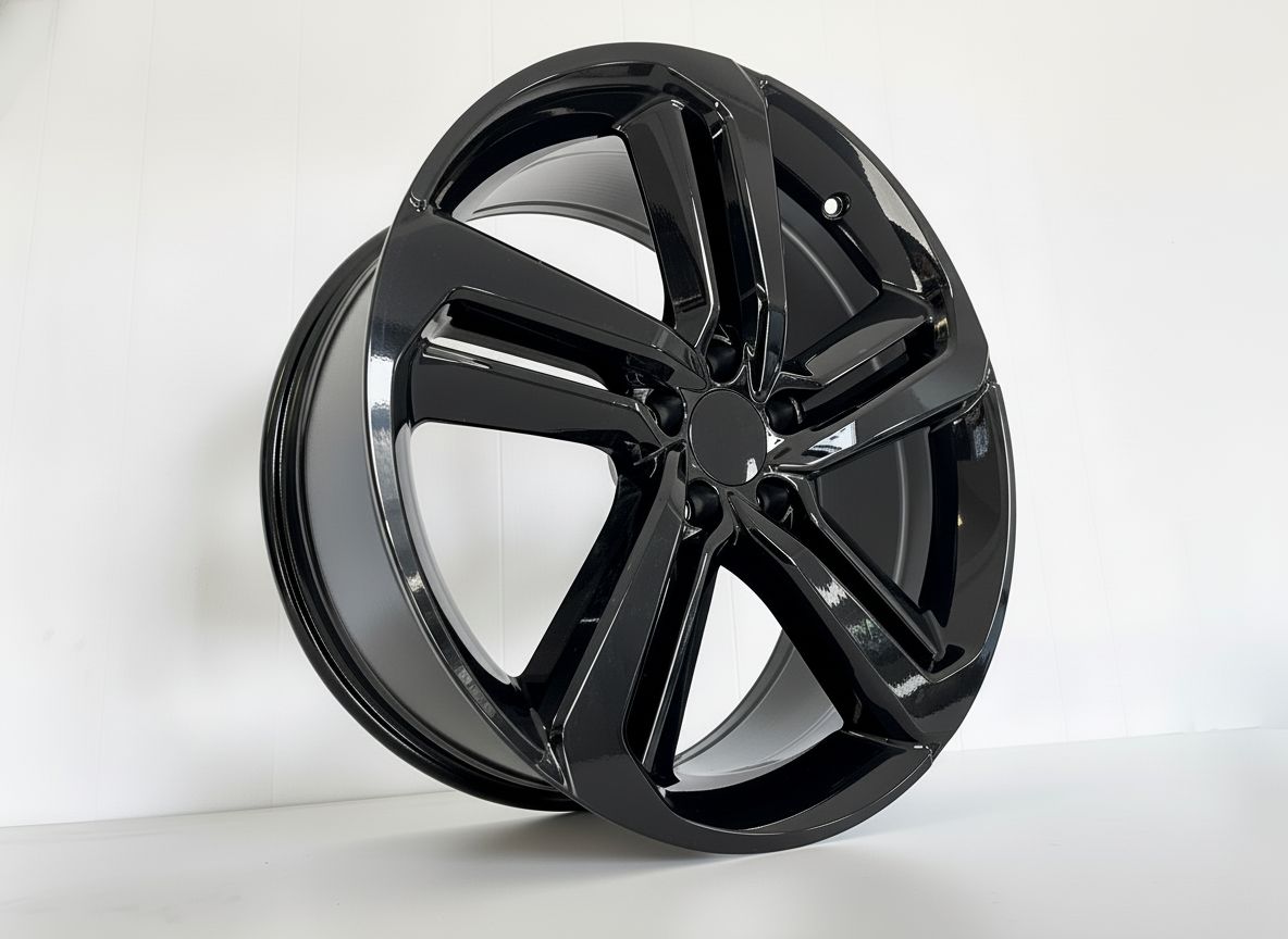 HD1 18x8.5 5x114.3 +35 64.1 GLOSS BLACK