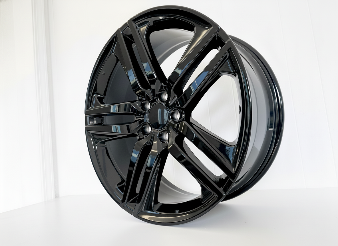 HD2 18x8 5x114.3 +35 64.1 Gloss Black