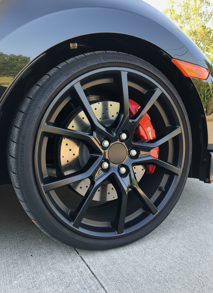 HD3 18x8 5x114.3 +35 64.1 Matte Black