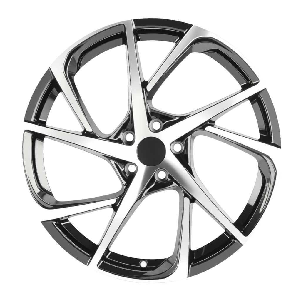 HD4 20x8 5x114.3 +35 64.1 BLACK MACHINED FACE (HONDA ACCORD CIVID SI TSX MDX TLX)