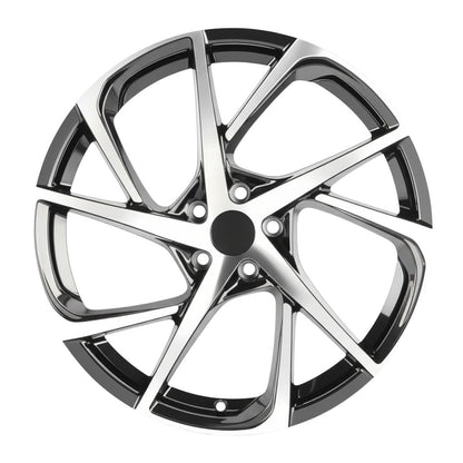 HD4 20x8 5x114.3 +35 64.1 BLACK MACHINED FACE (HONDA ACCORD CIVID SI TSX MDX TLX)