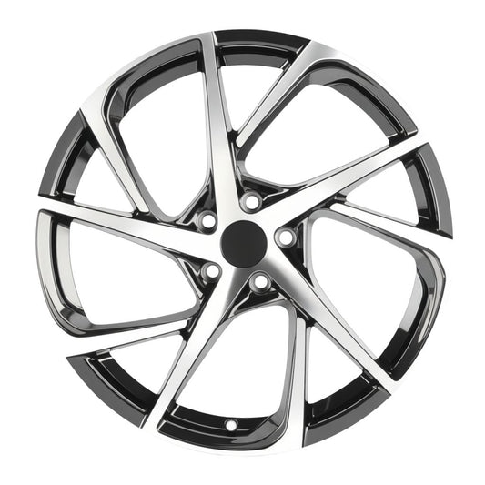 HD4 20x8 5x114.3 +35 64.1 BLACK MACHINED FACE (HONDA ACCORD CIVID SI TSX MDX TLX)
