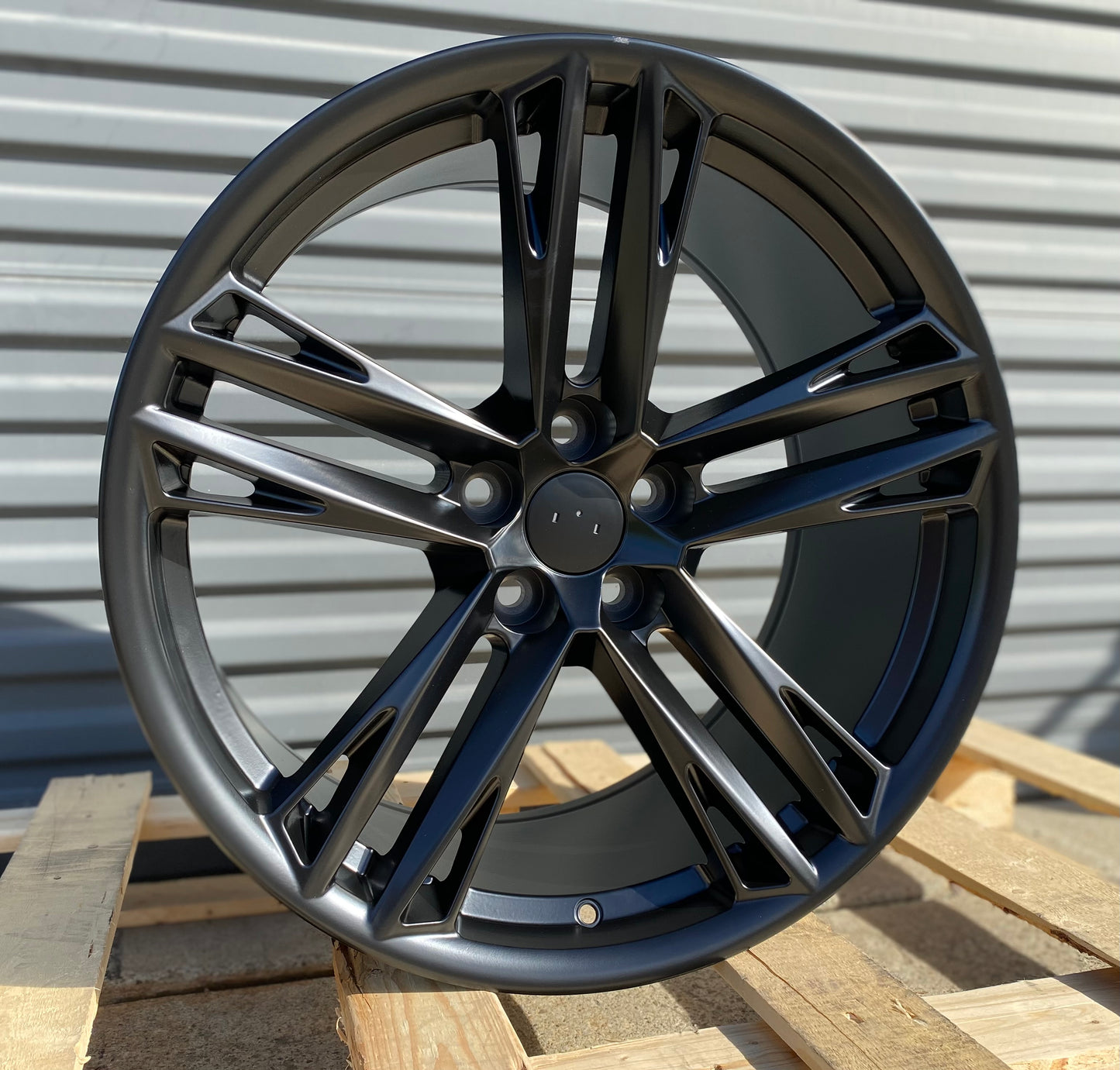 CH2 20x11 5x120 +43 66.9 Matte Black (Camaro LS LT SS ZL1)