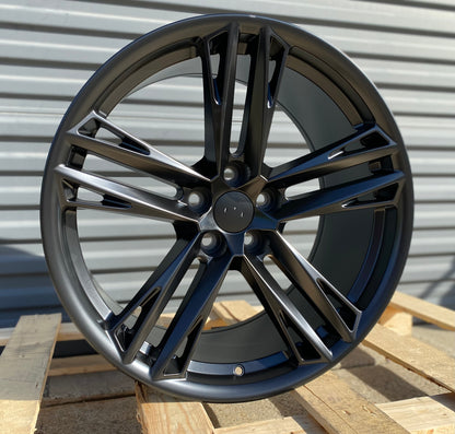 CH2 20x11 5x120 +43 66.9 Matte Black (Camaro LS LT SS ZL1)