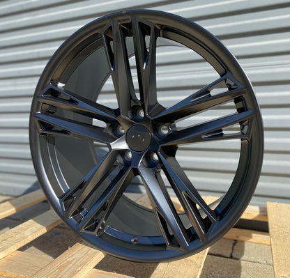 CH2 20x11 5x120 +43 66.9 Matte Black (Camaro LS LT SS ZL1)