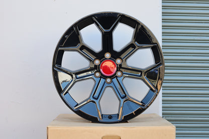 TR8 22x9 6x139.7 +15 106.1 Gloss Black