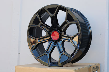 TR8 22x9 6x139.7 +15 106.1 Gloss Black