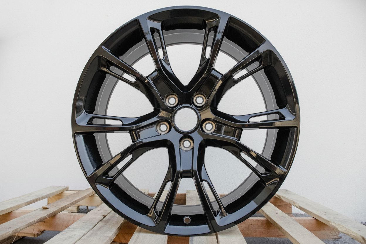 JP1 20x10 5x127 +45 71.5 Full Gloss Black