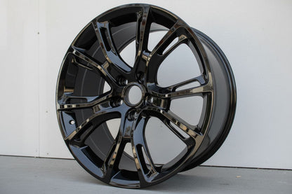 JP1 20x10 5x127 +45 71.5 Full Gloss Black