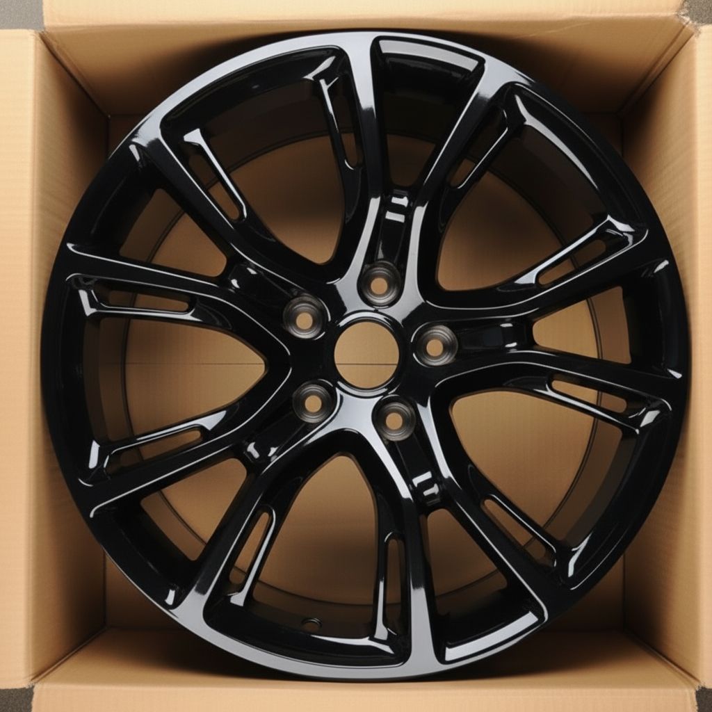 JP1 20x10 5x127 +45 71.5 Full Gloss Black