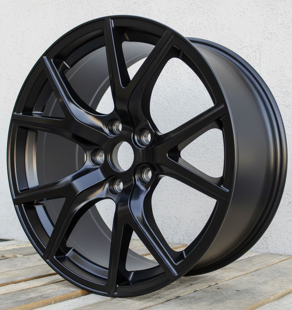 JP2 20x10 5x127 +45 71.5 Matte Black