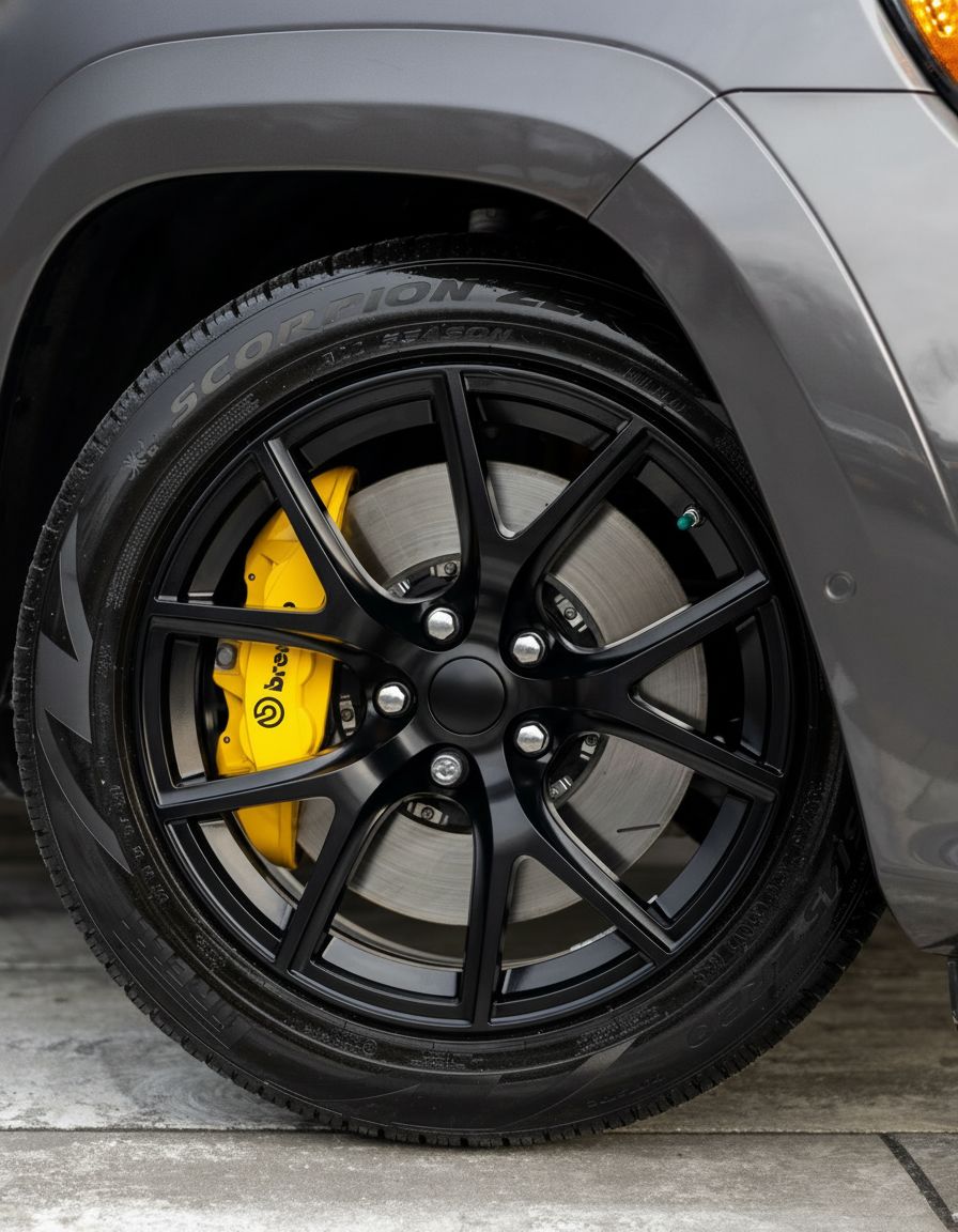 JP2 20x10 5x127 +45 71.5 Matte Black