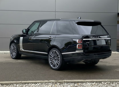 LR1 20x9.5 5x108 +45 63.4 Gloss Black Machined Face