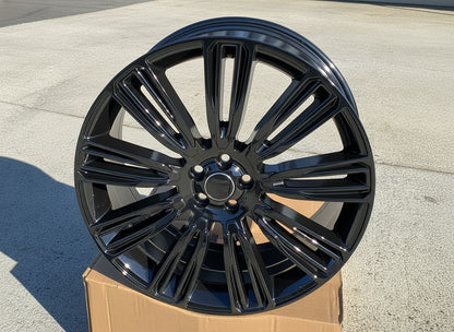 LR1 20x9.5 5x108 +45 63.4 Gloss Black