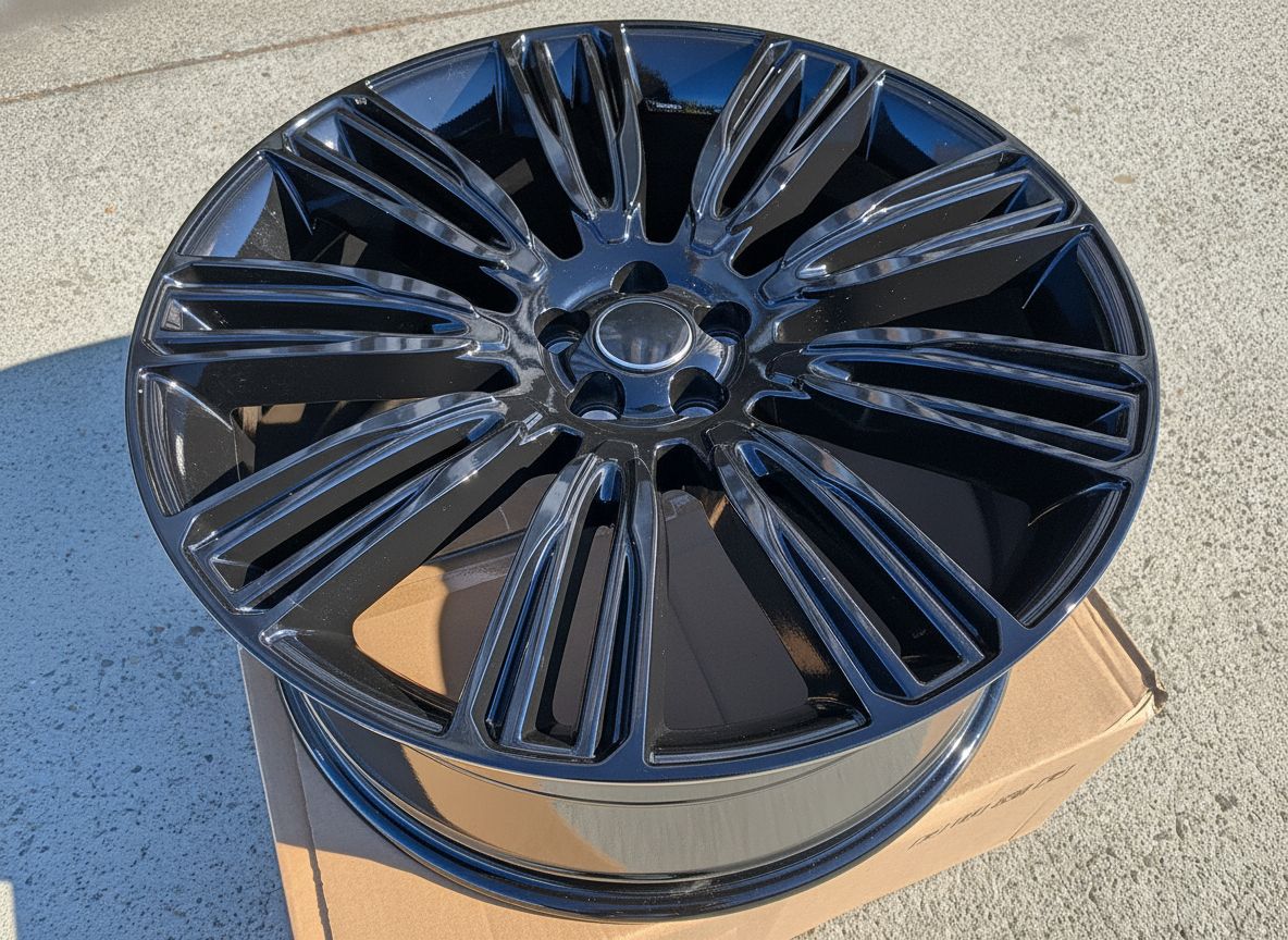 LR1 20x9.5 5x108 +45 63.4 Gloss Black