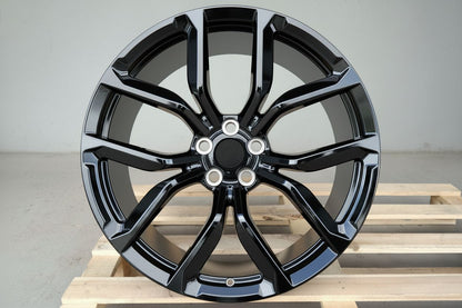 LR3 22x9.5 5x108 +45 63.4 Gloss Black