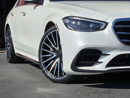 MB15 19x9.5 5x112 +40 66.6 Black Machined Face