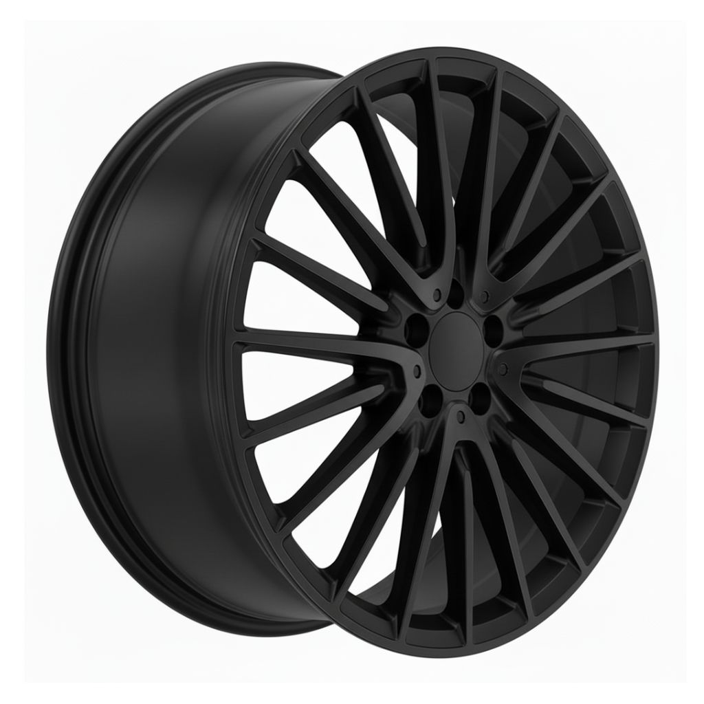 MB15 18x9.5 5x112 +45 66.6 Gloss Black