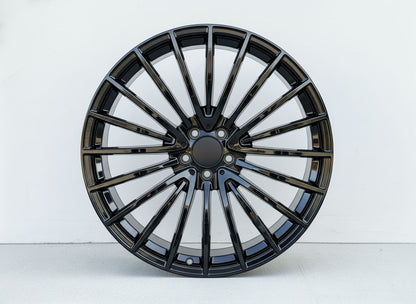 MB15 18x9.5 5x112 +45 66.6 Gloss Black