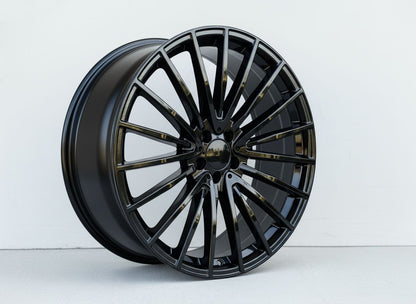 MB15 18x9.5 5x112 +45 66.6 Gloss Black