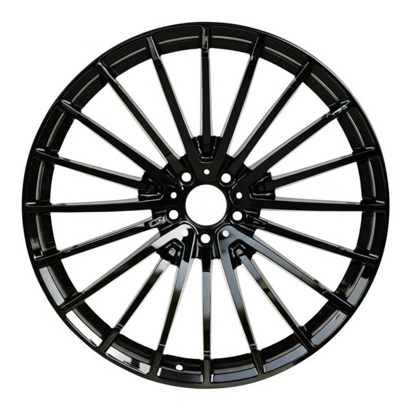MB15 19x8.5/19x9.5 5x112 +35/+40 Gloss Black (Set of 4)