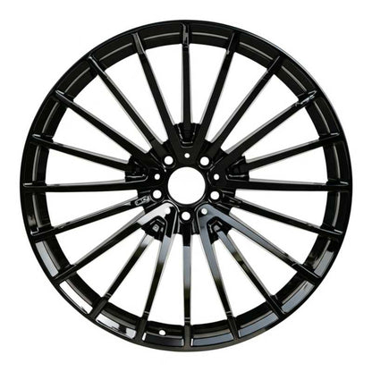 MB15 19x8.5/19x9.5 5x112 +35/+40 Gloss Black (Set of 4)