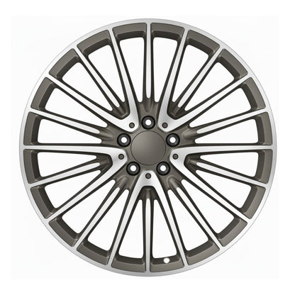 MB15 20x9.5 5x112 +40 66.6 Gunmetal  Machined Face