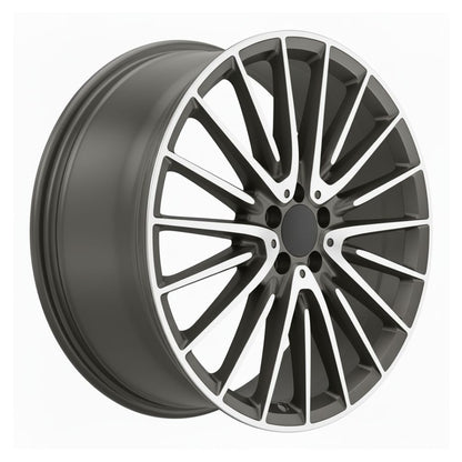 MB15 20x9.5 5x112 +40 66.6 Gunmetal  Machined Face