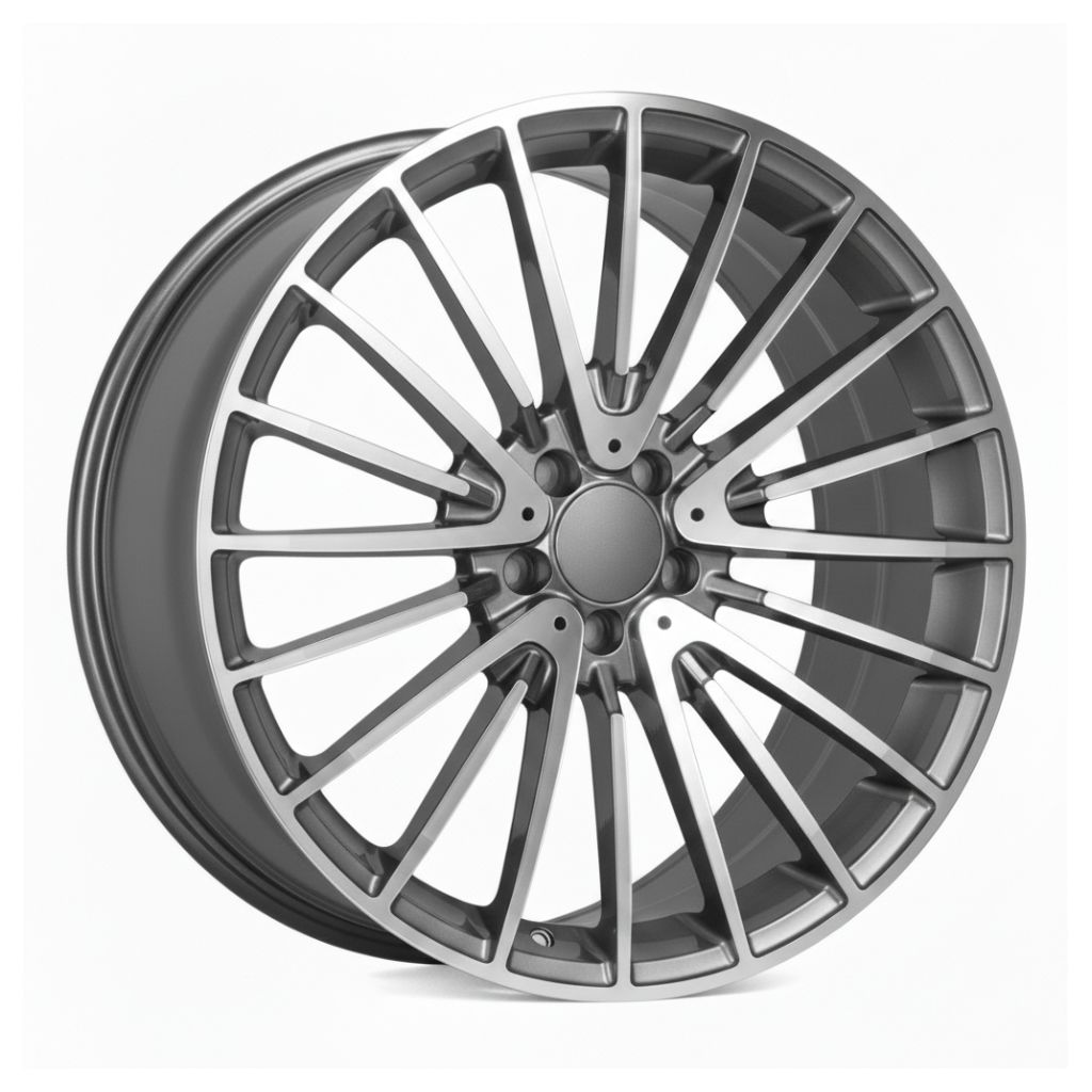 MB15 20x8.5 5x112 +35 66.6 Gunmetal Machined Face