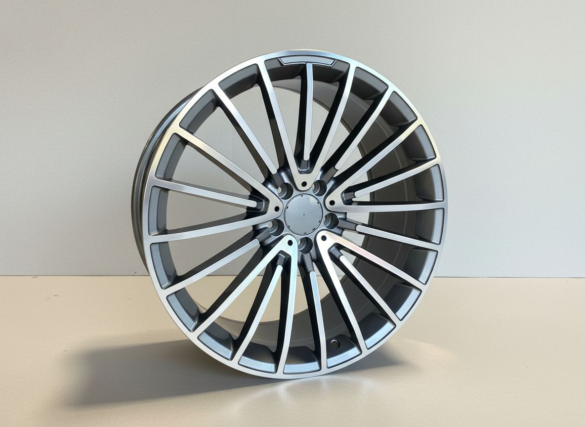 MB15 20x9.5 5x112 +40 66.6 Gunmetal  Machined Face