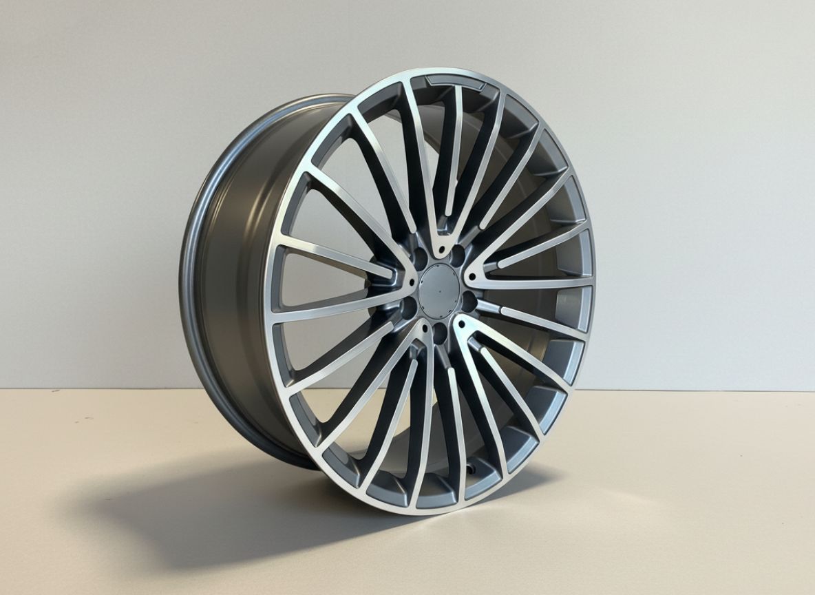 MB15 20x9.5 5x112 +40 66.6 Gunmetal  Machined Face