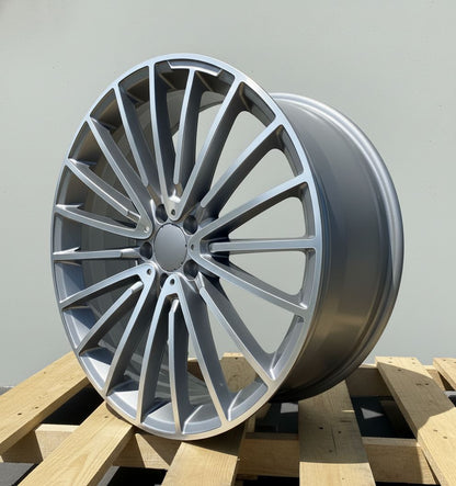 MB15 20x9.5 5x112 +40 66.6 Gunmetal  Machined Face