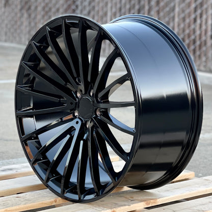 MB15 19x8.5/19x9.5 5x112 +42/+45 Gloss Black (Set of 4)